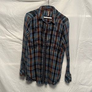 Free people button down. 100% cotton
